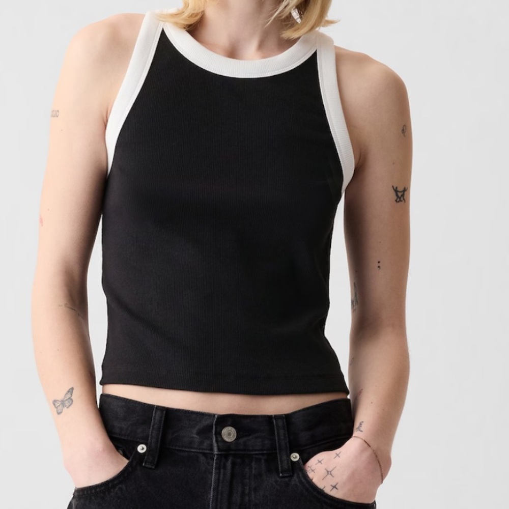H&M Ribbed Tank Top NWT